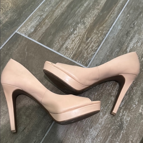 Jessica Simpson Women's Peep Toe Heels - Tan - Picture 5 of 6